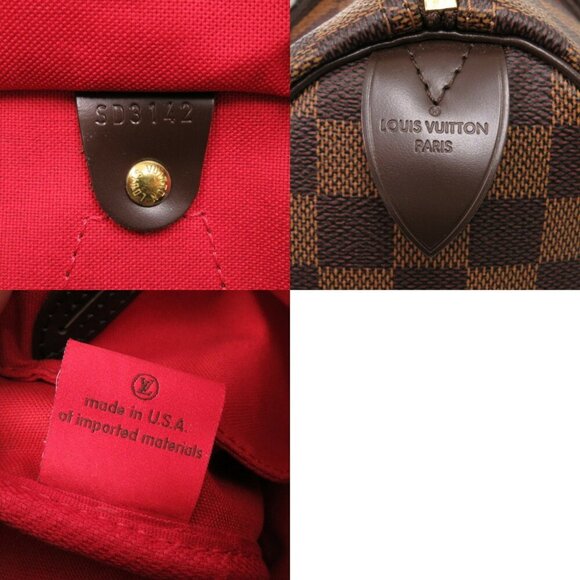 LOUIS VUITTON Speedy 25 Damier N41365 Handbag LV 0149 LV - Picture 11 of 11